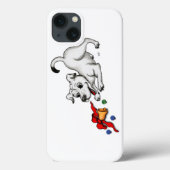 メリークリスマス!ベルとボールで子犬 Case-Mate iPhoneケース (裏面)