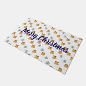 メリークリスマス ベル ドアマット (アングル)