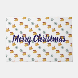 メリークリスマス ベル ドアマット