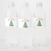 メリークリスマス ペットボトルラベル (ボトル)