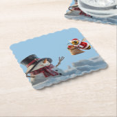 メリークリスマス ペーパーコースター (アングル)