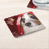 メリークリスマス ペーパーコースター (アングル)