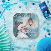 メリークリスマス ペーパープレート (パーティー)