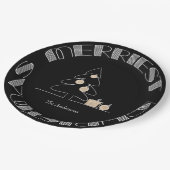 メリークリスマス ペーパープレート (アングル)