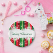 メリークリスマス ペーパープレート (パーティー)