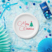 メリークリスマス ペーパープレート (パーティー)