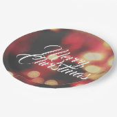 メリークリスマス ペーパープレート (アングル)