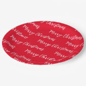 メリークリスマス ペーパープレート (アングル)