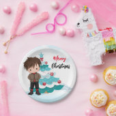 メリークリスマス ペーパープレート (パーティー)