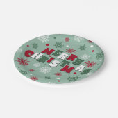 メリークリスマス ペーパープレート (アングル)