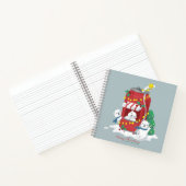 メリークリスマス：ホッキョクグマ&ソーダカン ノートブック (内部)