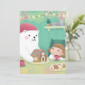 メリークリスマス:ホッキョクグマ&チャイルド シーズンカード (スタンド正面)