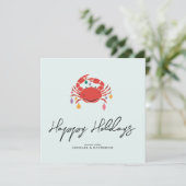 メリークリスマス |ホリデイビーチカニ シーズンカード (スタンド正面)