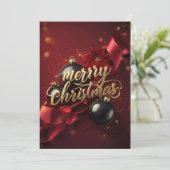 メリークリスマス ホリデーカード (スタンド正面)