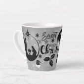 メリークリスマス ホリデーギフト カフェラテマグ (左アングル)