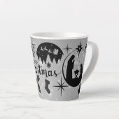 メリークリスマス ホリデーギフト カフェラテマグ (右アングル)