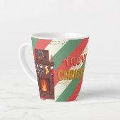 メリークリスマス ホリデーギフト カフェラテマグ (左アングル)