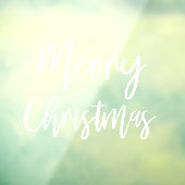 メリークリスマス | ホリデー ウィンドウ クリング ウィンドウサイン (シート3)