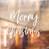 メリークリスマス | ホリデー ウィンドウ クリング ウィンドウサイン (シート2)