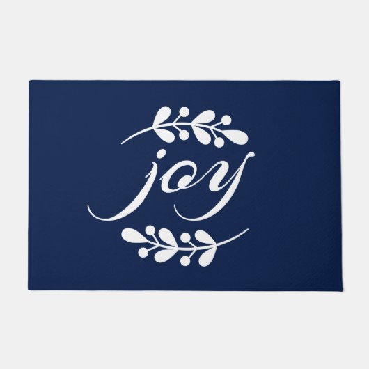 メリークリスマス |ホリデー・ジョイ ドアマット (正面)