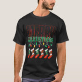メリークリスマス ホリデー Tシャツ (正面)