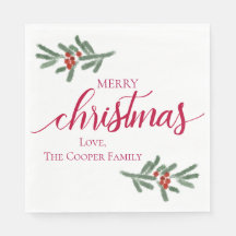 メリークリスマス – ホリーベリー、スプルース