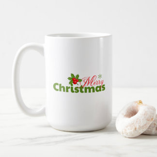 メリークリスマス ホリーマグ コーヒーマグカップ