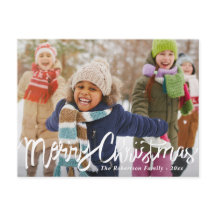 メリークリスマス | ホワイトブラシスクリプトの休日