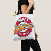 メリークリスマス ホ！ホ！ホ！ トートバッグ (クローズアップ)