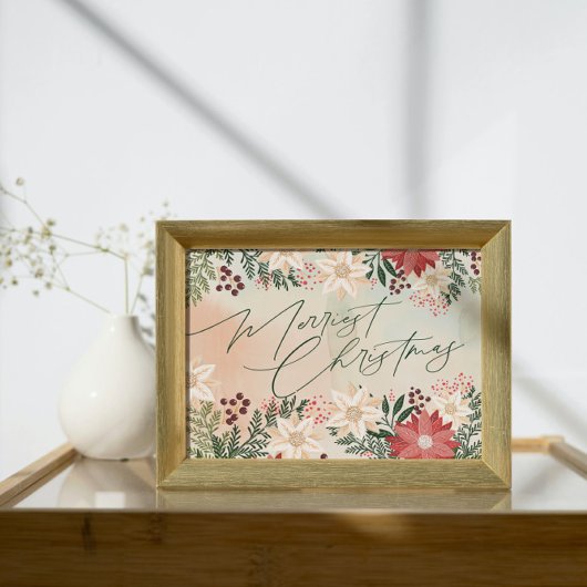 メリークリスマス |ボタニカルスプレンダーホリデー ポスター