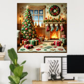 メリークリスマス ポスター (ホームオフィス)