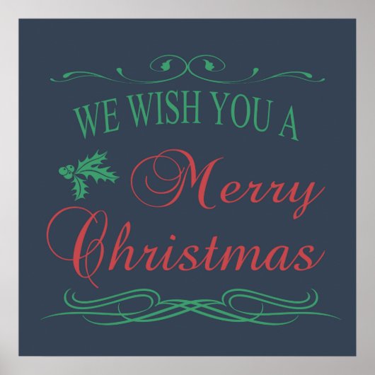 メリークリスマス ポスター (正面)