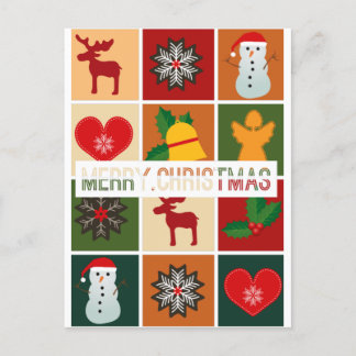 メリークリスマス ポストカード