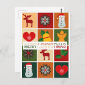 メリークリスマス ポストカード (正面/裏面)