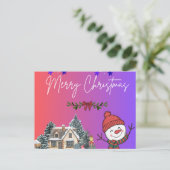 メリークリスマス ポストカード (スタンド正面)