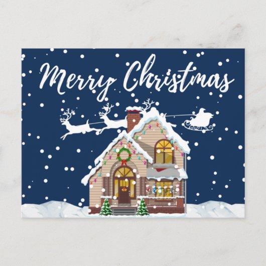 メリークリスマス ポストカード (正面)