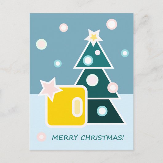 メリークリスマス ポストカード (正面)