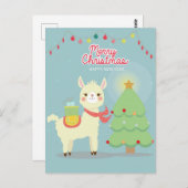 メリークリスマス ポストカード (正面/裏面)