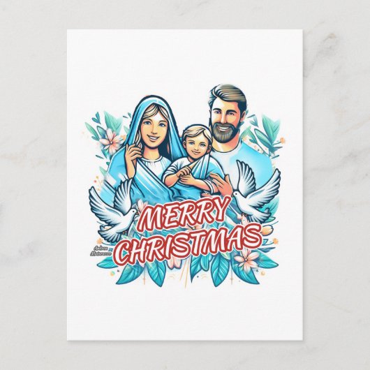 メリークリスマス ポストカード (正面)