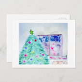 メリークリスマス! ポストカード (正面/裏面)