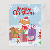 メリークリスマス ポストカード (正面)