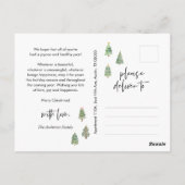 メリークリスマス ポストカード (裏面)