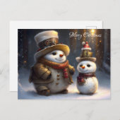 メリークリスマス ポストカード (正面/裏面)