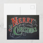 メリークリスマス ポストカード (正面/裏面)