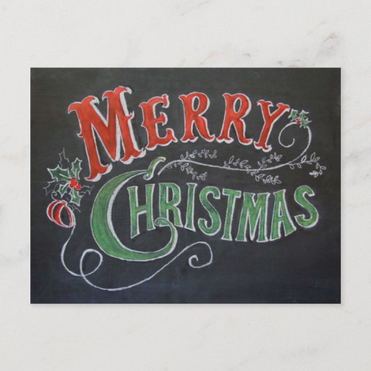 メリークリスマス ポストカード (正面)