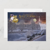 メリークリスマス ポストカード (正面/裏面)