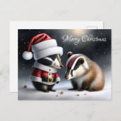 メリークリスマス ポストカード (正面/裏面)