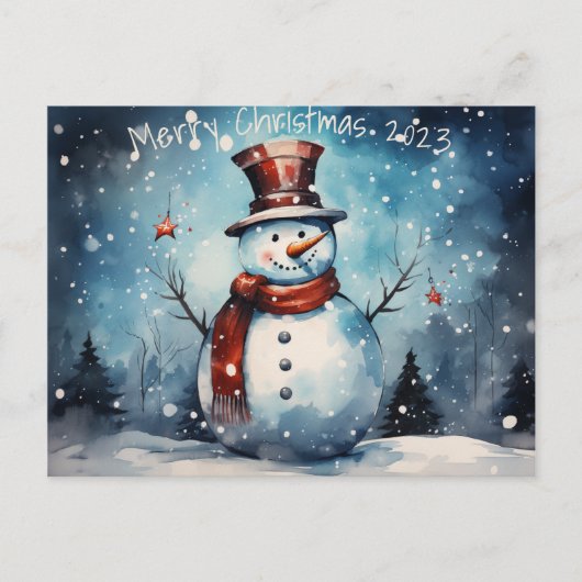 メリークリスマス ポストカード (正面)