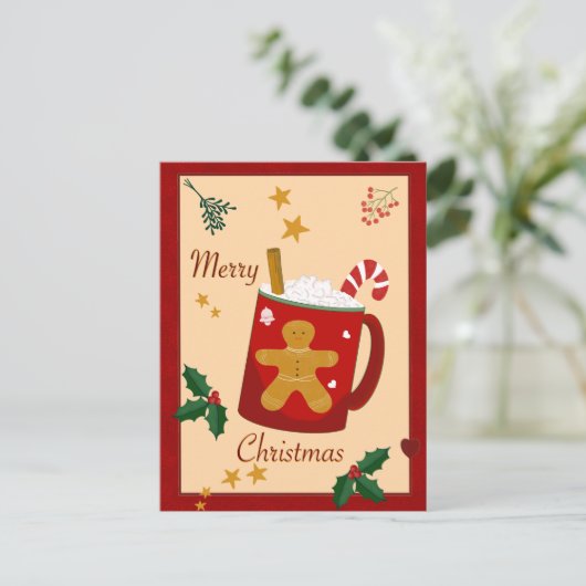 メリークリスマス ポストカード (スタンド正面)