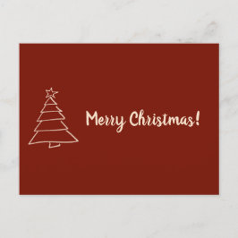 メリークリスマス ポストカード